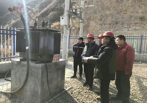 陕煤建设设备租赁中心开展春节前机电设备安全大检查