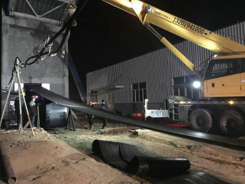 陕煤建设洗选煤运营公司柠条塔运营项目部：暖气抢修工作圆满完成