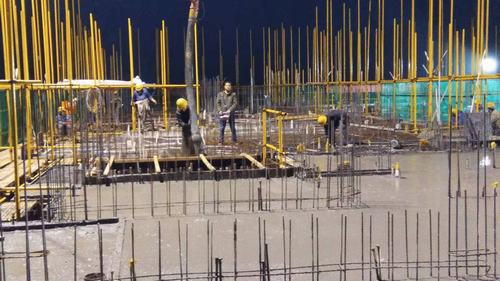 陕煤建设渭南分公司土建一部“两点发力”加速度抢进度