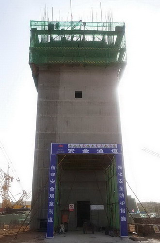 陕煤建设铜川公司第五项目部施工大干“动力十足”