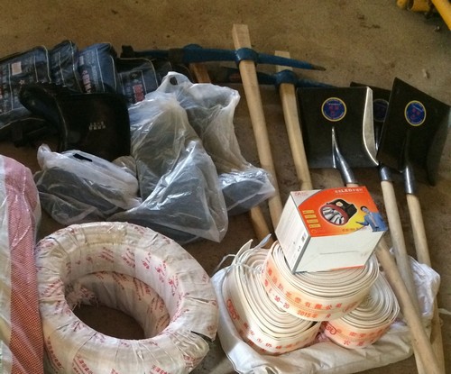 陕煤建设铜煤公司各项目部早安排早部署做好雨季“三防”工作