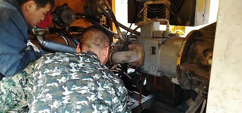 陕煤建设韩城分公司开展机械设备维修大整顿成果显著