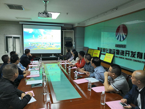 四川西南水泥有限公司成员企业到陕煤建设物资公司走访调研