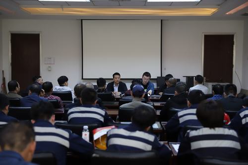 陕煤建设洗选煤运营公司：对标班前会 助推班组建设规范化