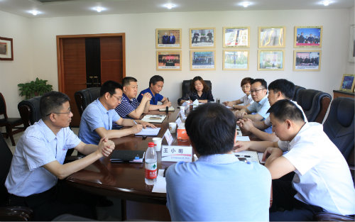 中铁一局集团与陕煤建设商讨项目合作