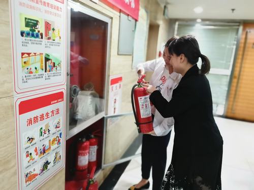 陕煤建设物资公司开展安全隐患大排查