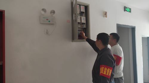 陕煤建设铜煤公司第二十项目部开展党员安全质量监督岗