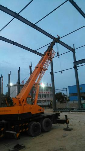 陕煤建设韩城分公司龙钢钢加公司项目工程钢结构主体部分圆满完工