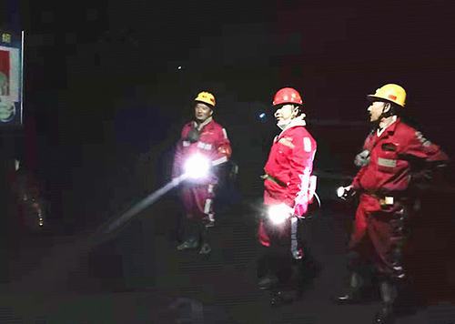 陕煤建设矿建三公司曹家滩项目部超额完成当月施工任务