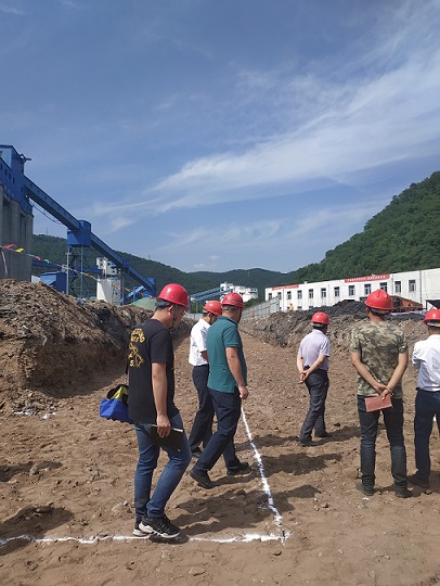 黄陵二号煤矿块煤露天场地新建防尘棚设计圆满完成