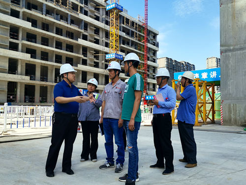 王宁深入蓝山水岸项目调研工作