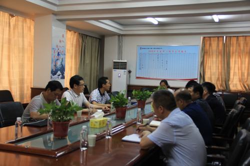 司正林调研指导韩城分公司薪酬改革推进工作