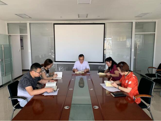 陕煤建设绿宇公司：“固定日”学习班  扎牢主题教育根基