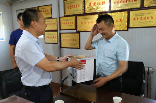 陕煤建设洗选煤运营公司：别样的“八一”建军节