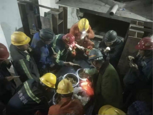 陕煤建设机电安装公司加强组织和技术创新推动冶坪矿皮带安装工程