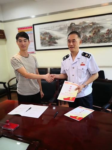 铜川市王益区第二税务分局党支部同陕煤建设铜煤公司基层党支部进行对标交流