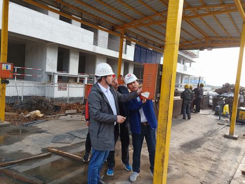 陕煤建设澄合分公司土建一部创建“省级文明工地”扎实有力