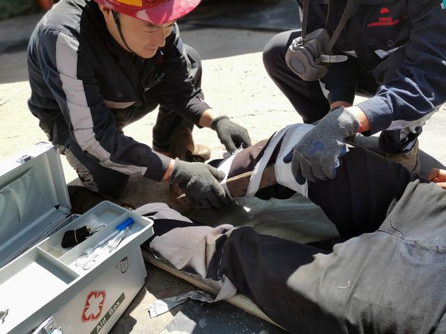 陕煤建设洗选煤运营公司柠条塔运营项目部：防范风险 遇变不惊