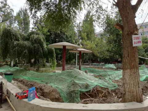 陕煤建设机电安装公司乌鲁木齐项目部践行绿色施工理念