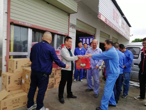 陕煤建设咸阳分公司中秋慰问“正在进行时”