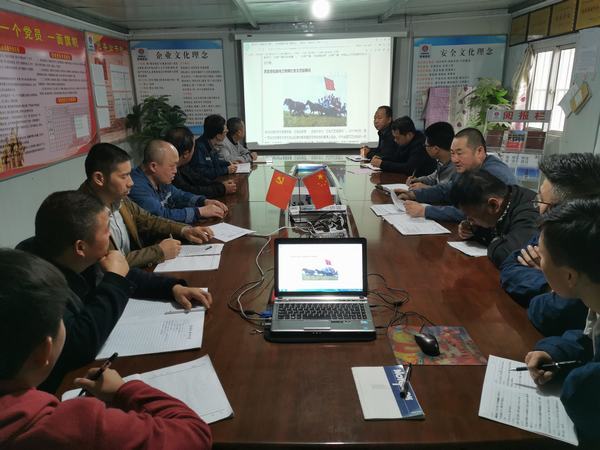 陕煤建设澄合分公司上下掀起向“最美奋斗者”学习热潮