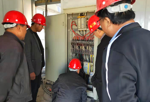 榆林地区曹家滩项目部打响陕煤建设矿建三公司“冬季三防”第一战