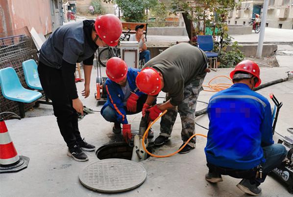 陕煤建设机电安装公司承建的宝钢集团排水管项目顺利通过验收