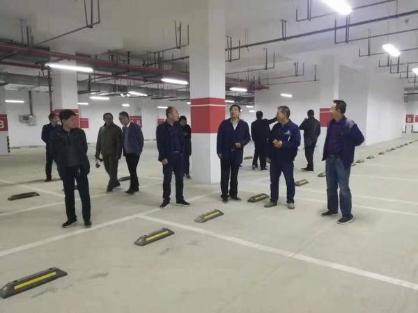 陕煤建设韩城分公司新兴新康小区项目地下车库工程顺利通过竣工验收