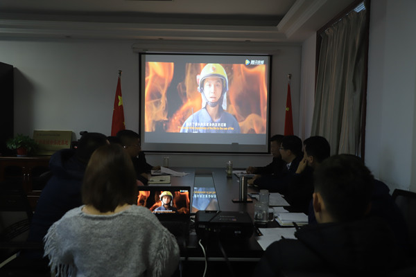 陕煤建设汉中分公司“119”消防安全主题宣传日氛围浓厚