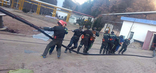 陕煤建设机电安装公司：一天的忙碌