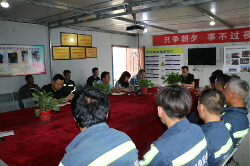 陕煤建设机电安装公司坚持“四访四心”全力做好岁末年初信访维稳工作