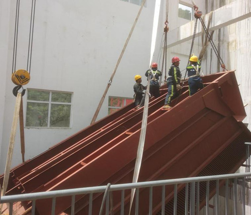 陕煤建设机电安装公司完成冶坪矿地面生产系统设备安装工程