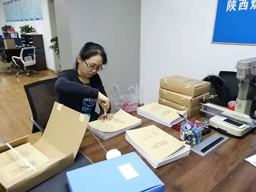 陕煤建设机电安装公司：新疆“三供一业”改造项目竣工资料顺利移交