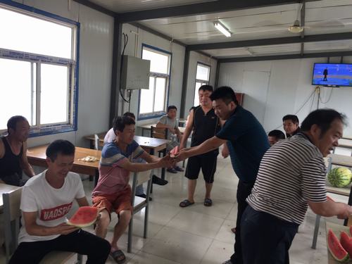 陕煤建设矿建二公司：小温暖大感动