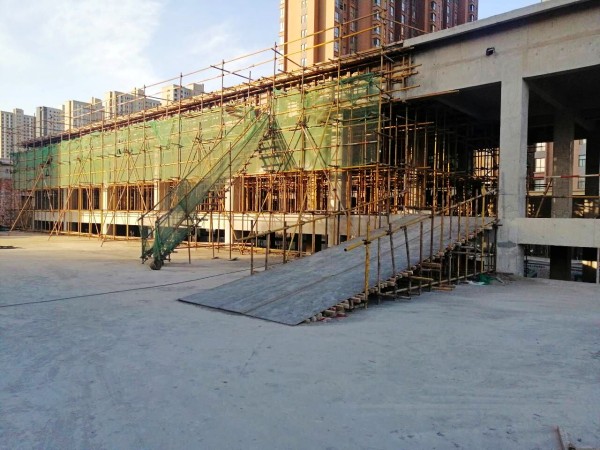 陕煤建设渭南分公司第五项目部礼悦阁项目岁末圆满收官