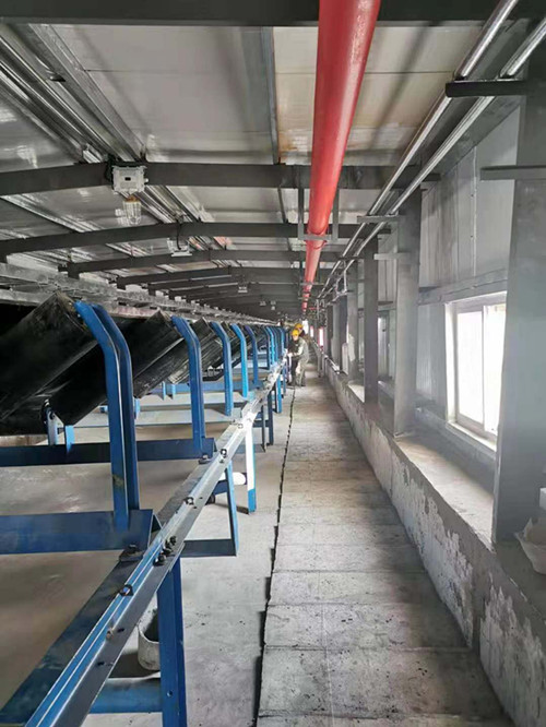 陕煤建设机电安装公司：鏖战小庄矿新建产品仓设备安装工程