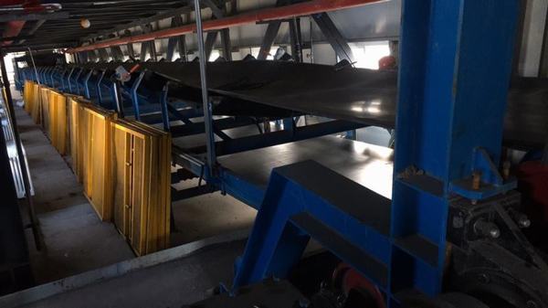 陕煤建设韩城分公司神木燕家塔煤炭物资集运公司皮带输送机设备成功试车