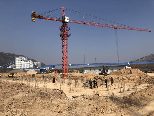 陕煤建设韩城分公司土建十二项目部按下施工生产“快进键”