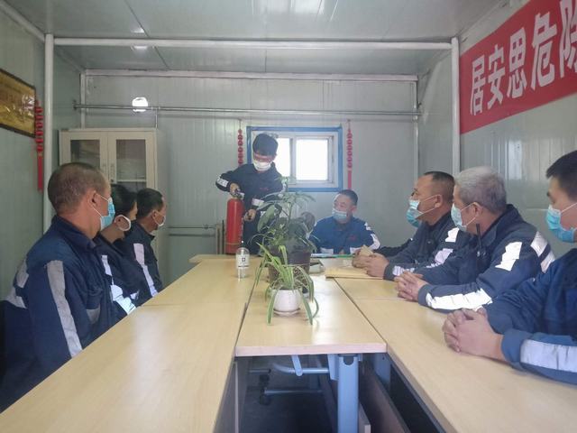 陕煤建设洗选煤运营公司红柳林洗煤厂项目部扎实开展疫情期间消防安全工作