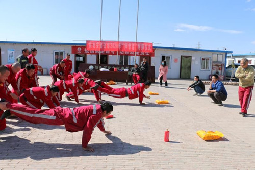 陕煤建设机电安装公司曹家滩项目部：“我们的节日”这样过