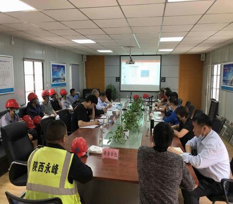 铜川公司蓝山水岸顺利通过省优质结构验收暨绿色示范工程二阶段验收