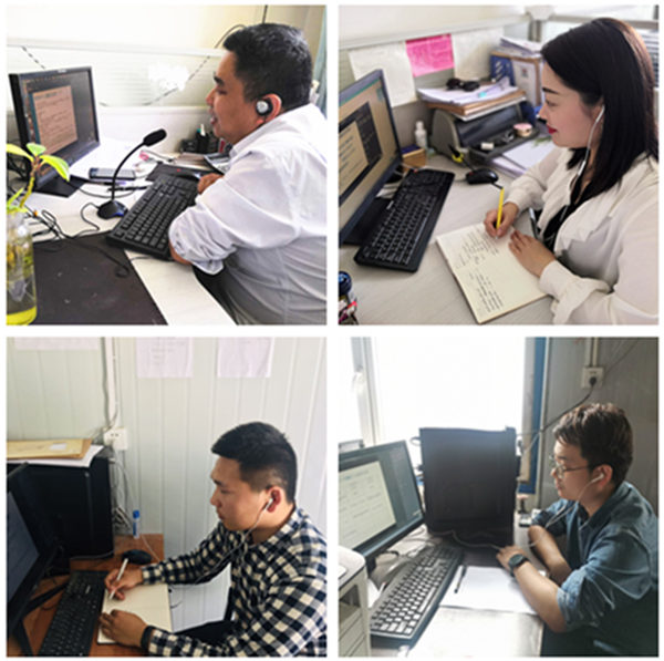 陕煤建设矿建三公司财务部新晋主播为基层会计人员千里传音