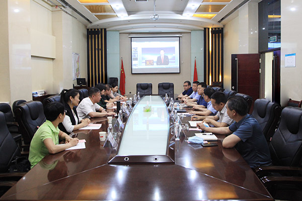 陕西中科博亿电子科技有限公司莅临陕煤建设交流座谈