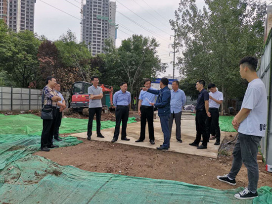 咸阳市项目促进委员会一行调研智慧泊车公司项目