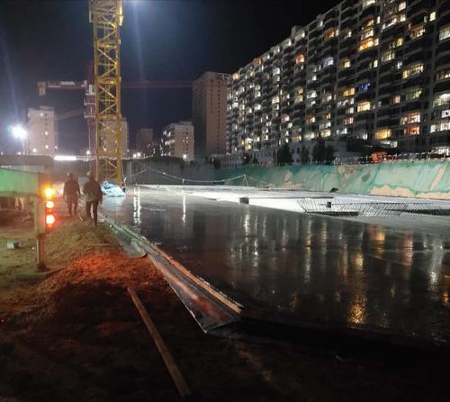 陕煤建设铜煤公司第一项目部安全巡查“白+黑”筑牢安全管理网