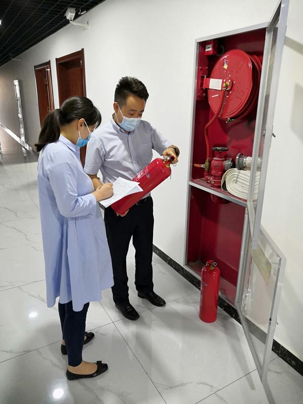 陕煤建设物资公司开展安全隐患大排查