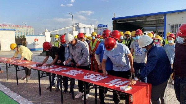 陕煤建设澄合分公司第十二项目部 “安全生产月”活动“好戏连台”