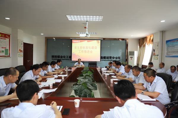 陕煤建设洗选煤运营公司全面推进基层党支部标准化建设工作