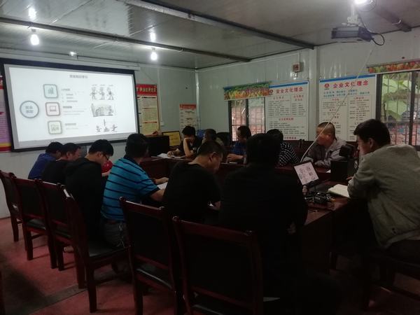 陕煤建设渭南分公司第五项目部“三抓三强”促进现场安全管理全面提升