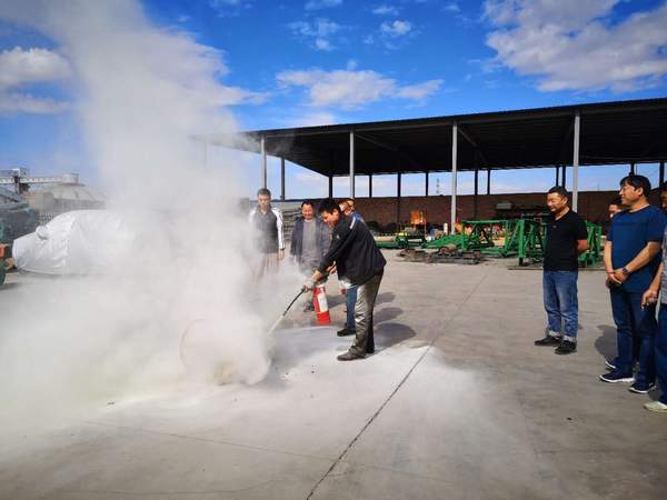 陕煤建设掘进公司:消防演练让防火安全记心头